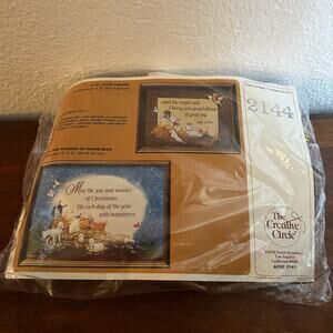 Vintage 1979 Wonder Of Christmas Embroidery Kit 2144